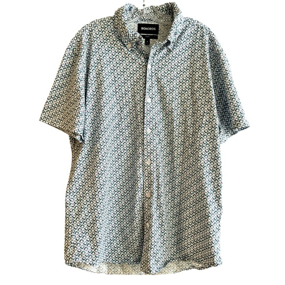 Bonobos slim fit button up shirt Medium - Picture 1 of 8